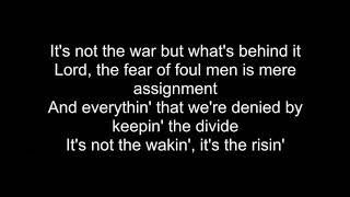 Nina Cried Power- Hozier Lyrics ft. Mavis Staples