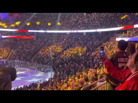 Knights first home game vs Chicago Black Hawks October 13, 2022