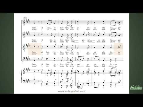 The Shepherds' Farewell - Hector Berlioz - Learn The 1st Tenor Part