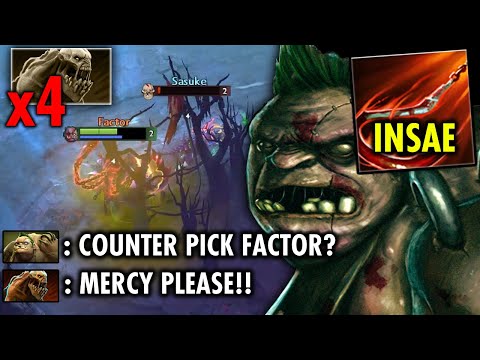 SERIOUSLY? COUNTER PICK FACTOR PUDGE?? BAD IDEA LIFESTEALER - GENIUS PUDGE