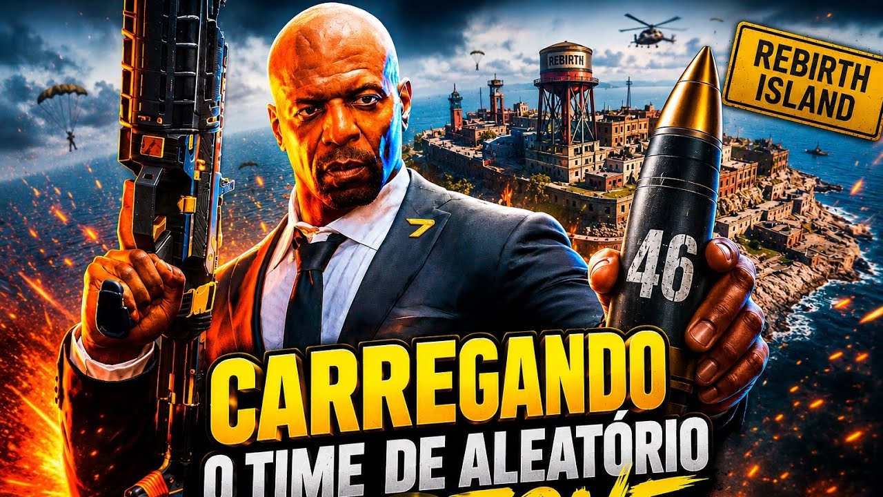 NINGUÉM ESPERAVA O PAI DO CHRIS NO WARZONE CARREGANDO TIME ALEATÓRIO 