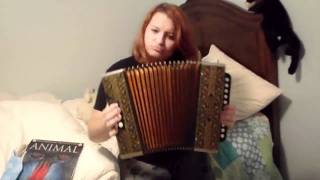 rosie rose-ball kimball playing the accordion part 1