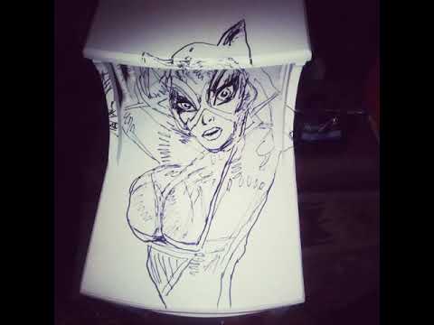 Steve Allen Painting video.