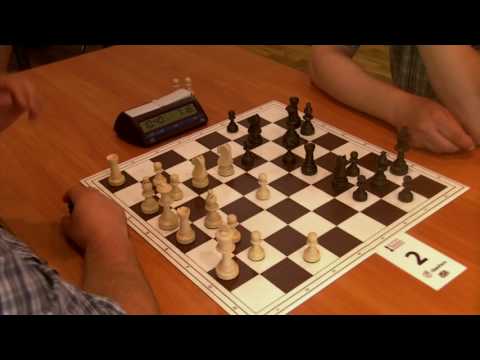 GM Daniel Fridman - IM Antoms Guntars, Benoni Defence, Rapid chess