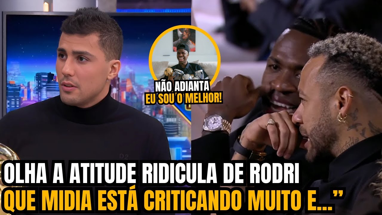 🚨NOSSA!! OLHA COMO MÍDIA ESTÁ CRITICANDO RODRI PELA HIPOCRISIA APÓS THE BEST E GLOBAL AWARD!!