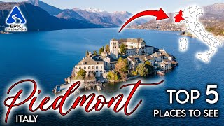 Piedmont, Italy: Top 5 Places to see | 4K Travel Guide