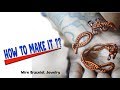 TUTORIAL Membuat Gelang Unik Dari Kawat Tembaga WIRE CRAFT