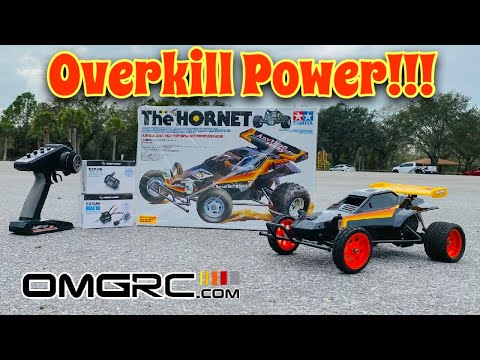 Tamiya The Hornet 1/10 scale Buggy - Hobbywing system on 3s power -  OMGRC.com