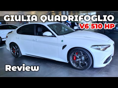 New Alfa Romeo GIULIA QUADRIFOGLIO V6 510 HP BITURBO 2020 Review