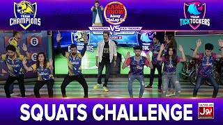 Squats Challenge  Game Show Aisay Chalay Ga League