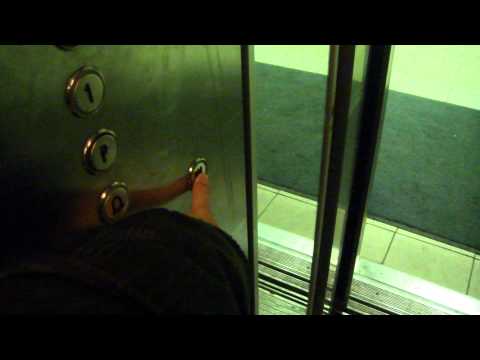 Amazing KONE modernized (mb Schindler) Traction Scenic Elevator/lift, Malmintori Shopping Center