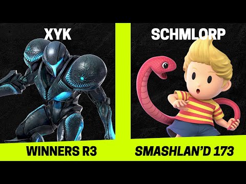 SmashLAN'd 173 Winners R3 - XYK vs Schmlorp - SSBU Smash Ultimate Tournament