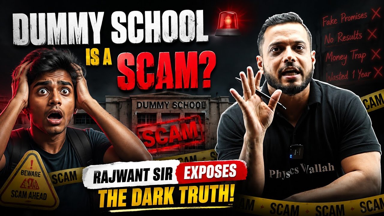 The Dark Reality of IIT-JEE-NEET Prep ⚡ (Don't Ignore This)| Rajwant Sir’s Hard Advice to Students