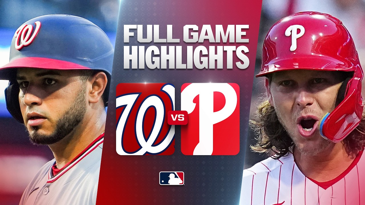 NATIONALS vs. PHILLIES: Official Full Game Highlights (August 5) | 2026 MLB Season