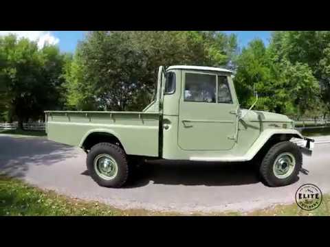 Restored 1971 Toyota Land Cruiser FJ45 Long Bed- One Owner