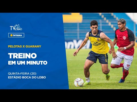 Treino em um minuto | Pelotas x Guarany - 20/02/20