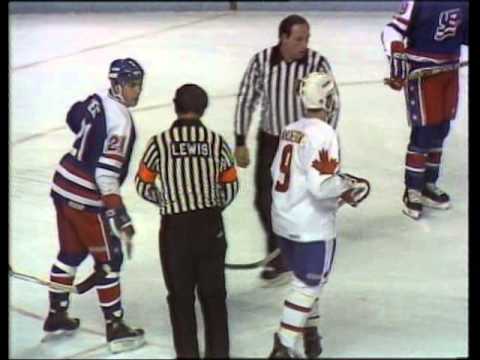 1984 Canada Cup Canada Vs USA Round Robin