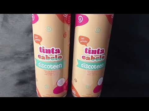 SPRAY TINTA PARA CABELOS DISCOTEEN VERMELHO 150ML