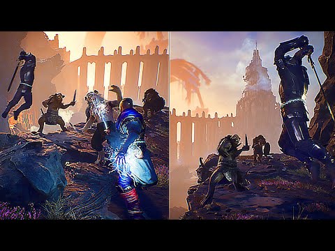 The Last Oricru • Extented Gameplay (2021) | Souls-like SF Cooperative Game