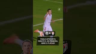 PABLO (ELE MESMO!!) ABRE O PLACAR PARA O OPERÁRIO CONTRA O ATLÉTICO-GO!