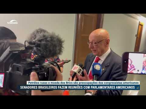 Senadores discutiram taxação dos EUA a países que comprarem petróleo da Rússia