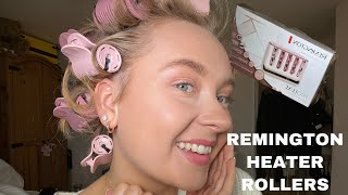 I BOUGHT REMINGTON HEATED ROLLERS FROM ALDI - REVIEW | Laura Hargreaves