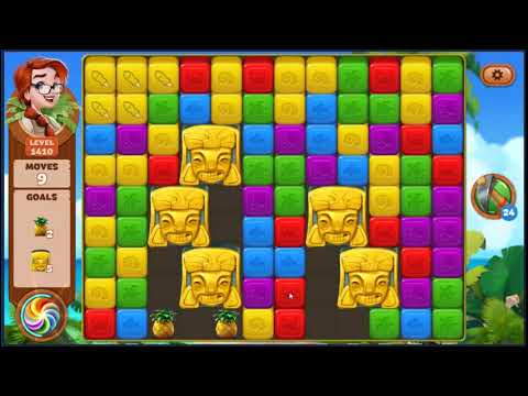 Lost Island Blast Adventure Level 1410 - NO BOOSTERS 🏝️ | SKILLGAMING ✔️