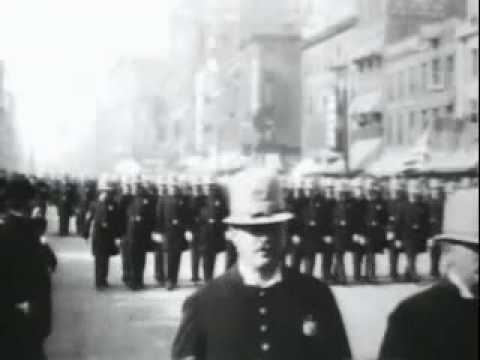 Buffalo police on parade