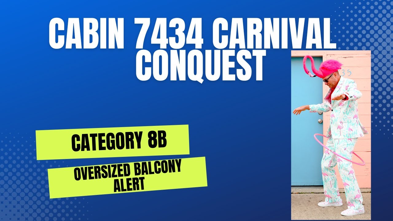 Carnival Conquest - Cabin 7434 - Video 3