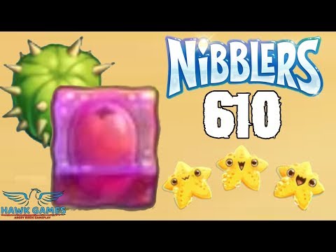 Fruit Nibblers Level 610 - 3 Stars Walkthrough, No Boosters