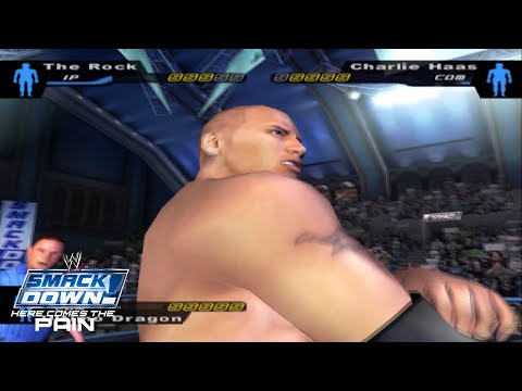 Survival Mode The Rock Vs Charlie Haas Ultimo Dragon Smackdown Gameplay