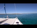 Anchored out in the Berry Islands, Bahamas.