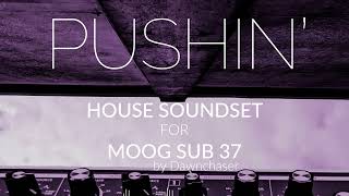 Video thumbnail for Pushin' House Soundset for Moog Sub 37 - Deep/Tech/Electro/Progressive/Slap House Patches 2024 by Kulshan Studios