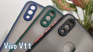 Vivo V11 smoke cover with camera protection || Vivo V11 back cover || Vivo V11 cover