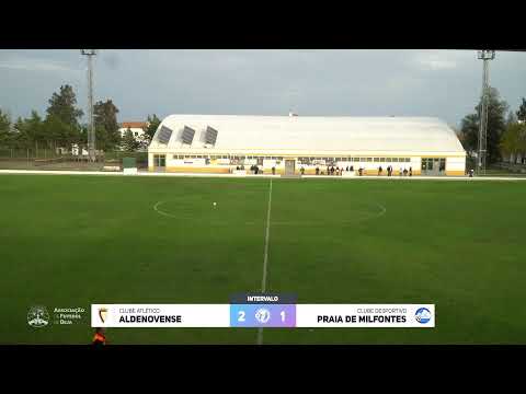 Campeonato Distrital da 1.ª Divisão: CA Aldenovense x CD Praia de Milfontes (6.ª Jornada)