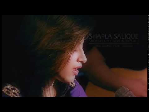 SHAPLA SALIQUE - Shomoy Gele (Live Acoustic 2012)