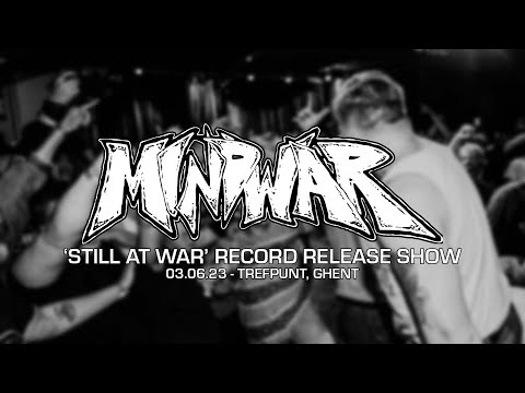 MINDWAR "STILL AT WAR" RECORD RELEASE SHOW @ TREFPUNT, GHENT - MULTICAM - FULL SET