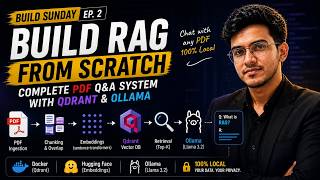 Build RAG from Scratch - Complete PDF Q&A System with Qdrant & Ollama (Build Sunday Ep. 2)