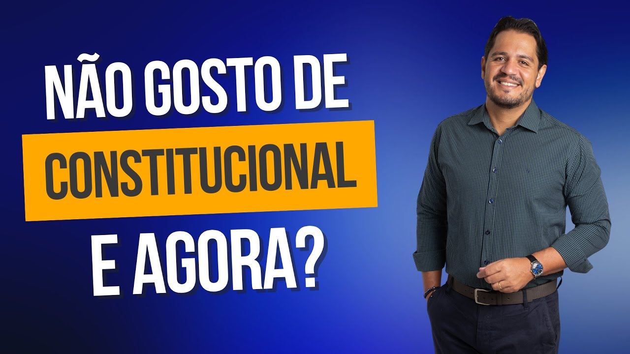 "Eu não gosto de constitucional!" Eu amo, e vou te contar os motivos.