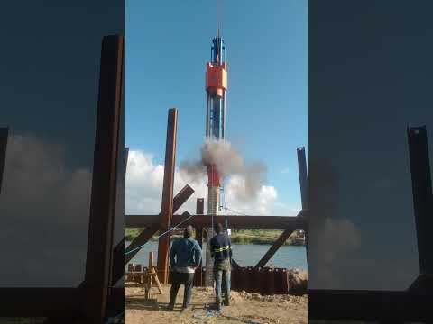 diesel hammer over power.. we need adjust..