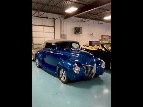 1939 Ford DeLuxe Convertible Restomod