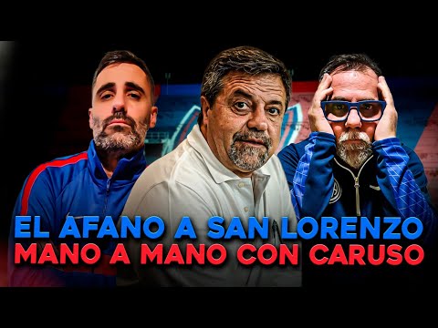 SAN LORENZO - CARUSO LOMBARDI Y EL AFANO AL CICLÓN VS CENTRAL CÓRDOBA
