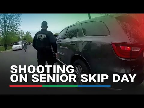BODY CAM VIDEO: Students flee during shooting in Maryland