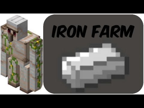 ▶️ EASY Iron farm Tutorial | 1.14.4/1.15 ◀️