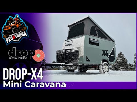 Descubre la DROP X4: La Mini Caravana Todo Terreno para 4 personas de Drop Campers