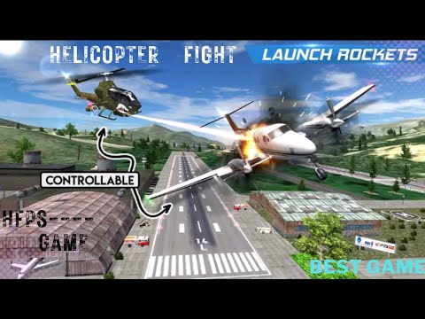 HFPS- HELICOPTER FLIGHT PILOT SIMULATOR. AMAZING FLIGHT---