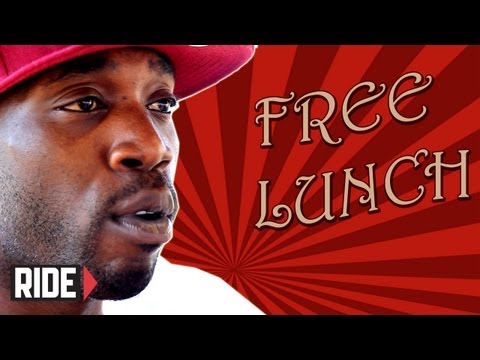 Stevie Williams gets Sponsored and Chased by Nazis on Free Lunch