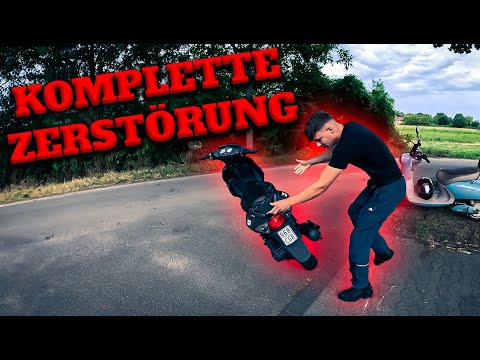 4 Takt China BOMBE im HARDCORE Test! Komplette ZERSTÖRUNG! China Roller | @LuisBrygala
