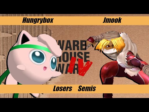 Warehouse War 4 - Losers Semis- Liquid | Hungrybox (Jigglypuff) vs Flyquest | Jmook (Sheik)