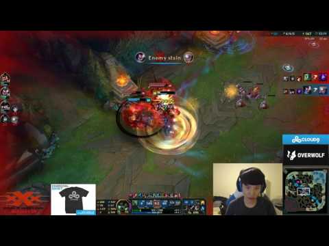 C9 Ray Absolutley PREPOSTEROUS Warwick Quadra Kill